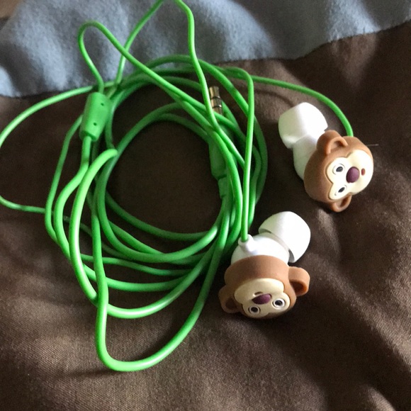 Monkey Earphones-NWOT - Picture 1 of 2